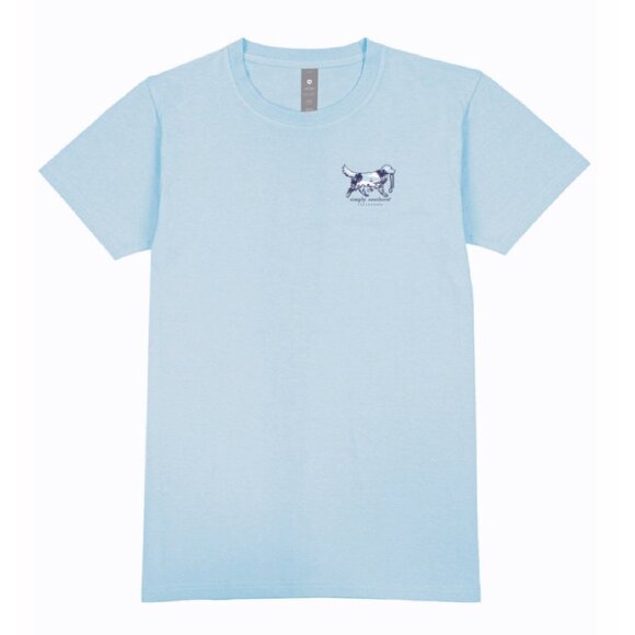 Simply Southern Busy With My Dog Short Sleeve T-Shirt NEW Fast Ship - Picture 2 of 6